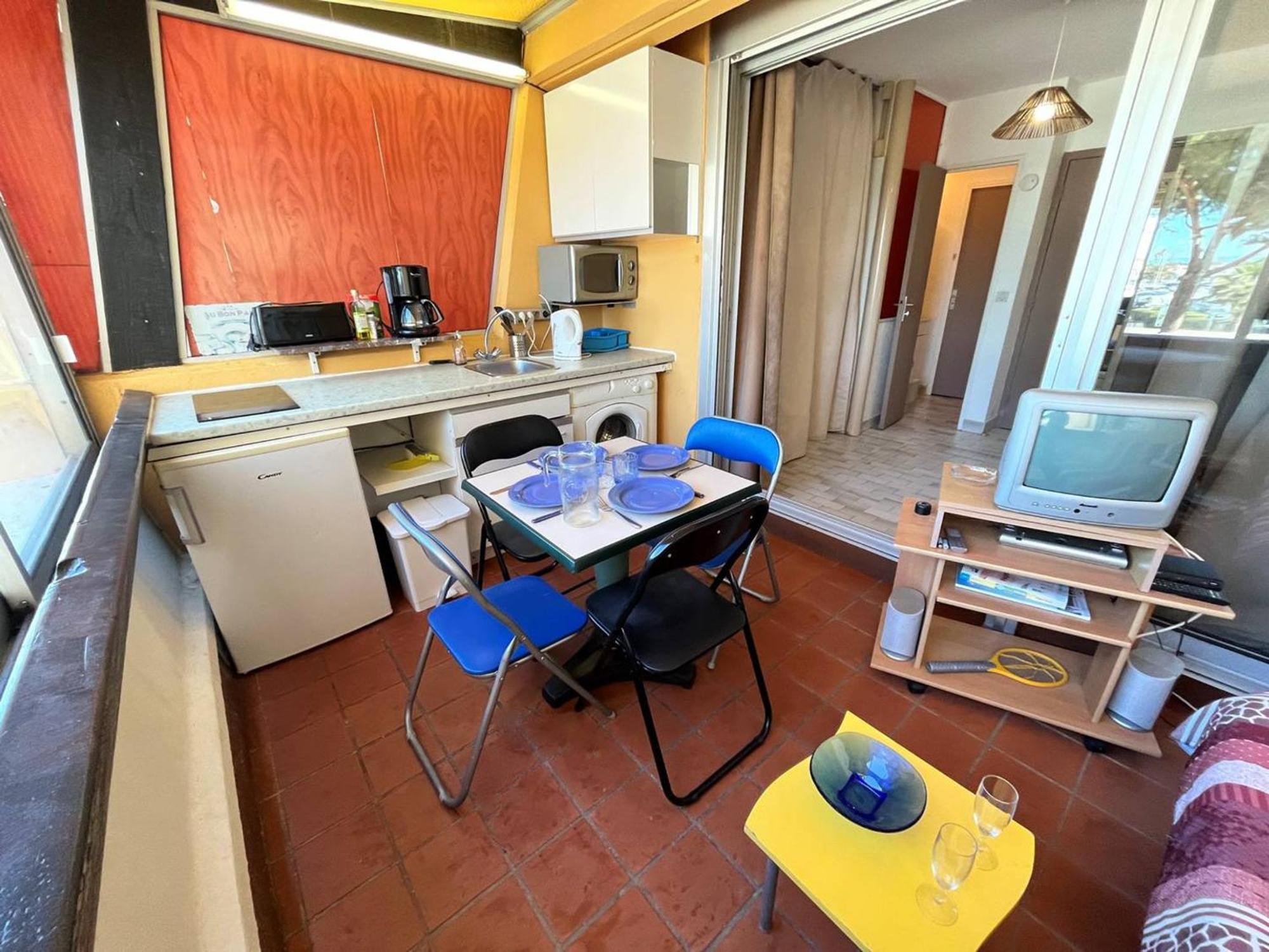 Apartamento Studio Naturiste Avec Parking Au Cap D'Agde, Proche Plage - Fr-1-249A-15 Exterior foto